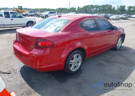 2013 Dodge Avenger Sxt from USA, damaged, VIN 1C3CDZCB2DN562188